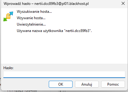 Wprowadź hasło