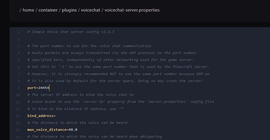 Config